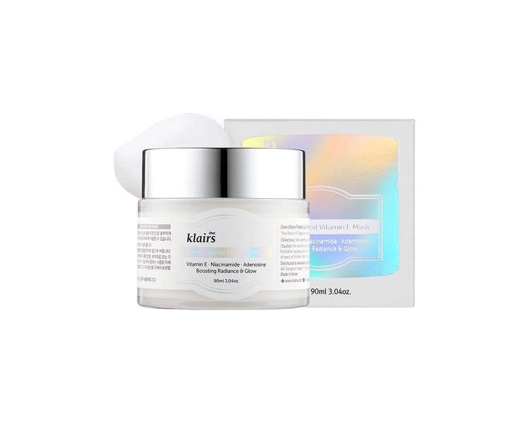 Dear Klairs Freshly Juiced Vitamin E Moisturizer Mask 90ml 3.04oz