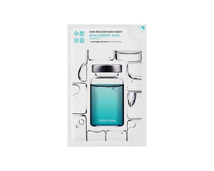 Holika Holika Skin Rescuer Hyaluronic Acid Mask Sheet 20ml