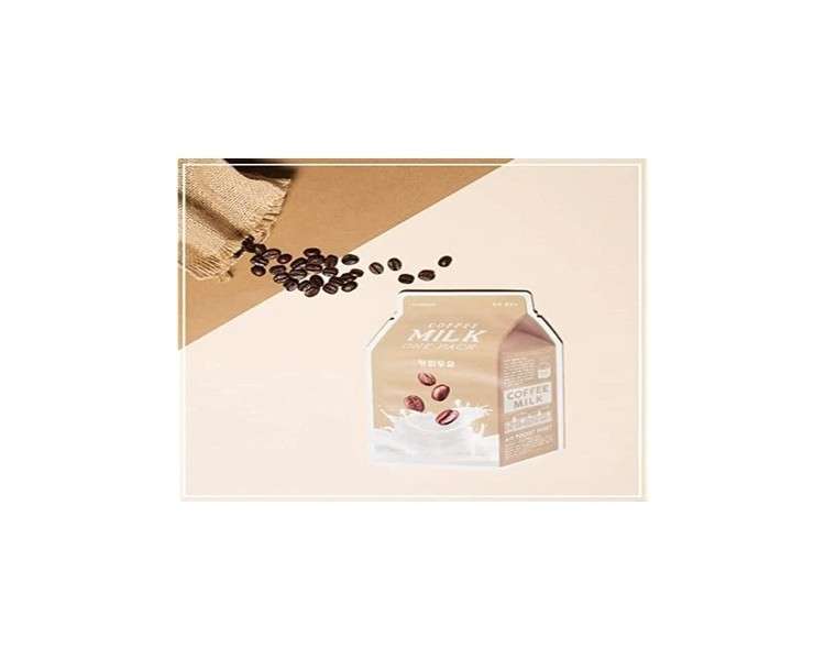 A'Pieu Milk One Pack 7 Sheets Coffee