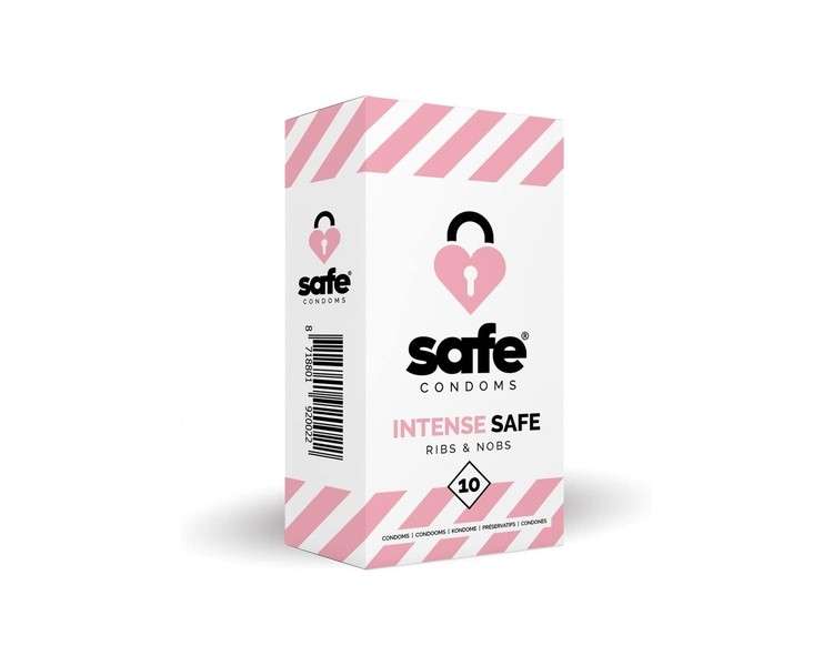 SAFE Ribbed and Studded Condoms