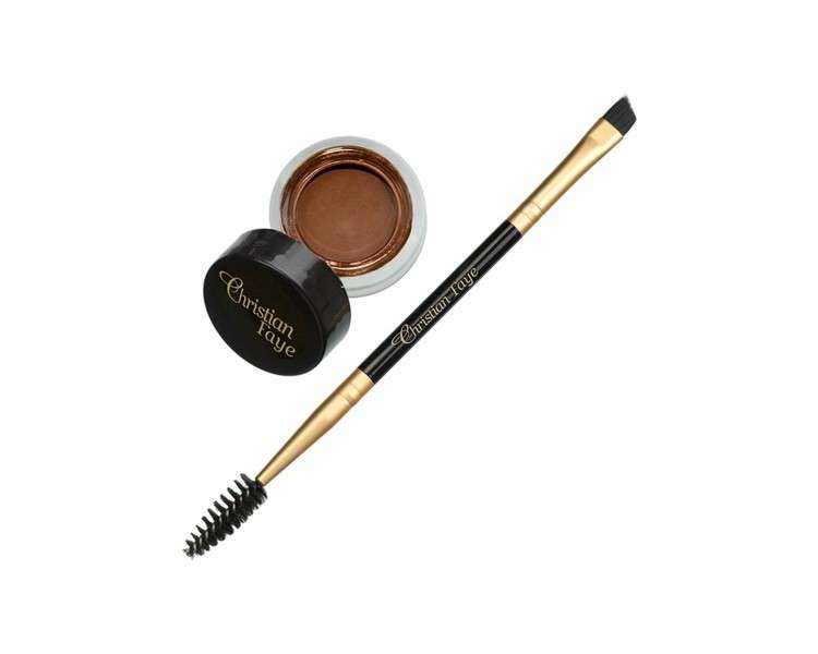 Christian Eye Brow Dip Pomade Dark Brown