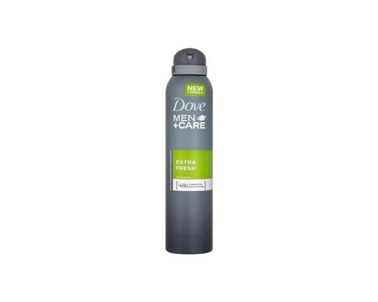 Dove Men+Care Dry Spray Antiperspirant, Extra Fresh, 150 ml