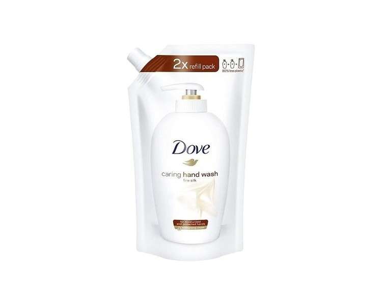 Dove Nourishing Hand Wash for Women Fine Silk Refill 500ml