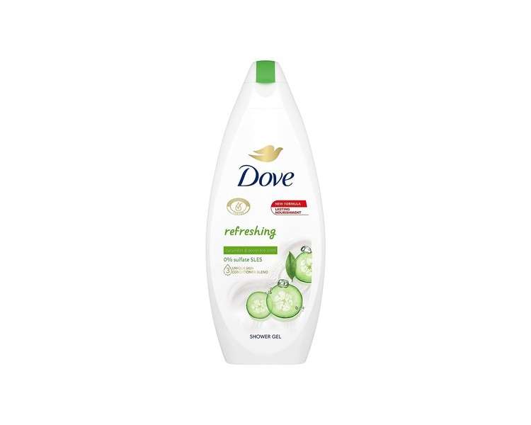 Dove Go Fresh Cucumber & Green Tea Shower Gel 250 Ml / 8.45 Fl Oz