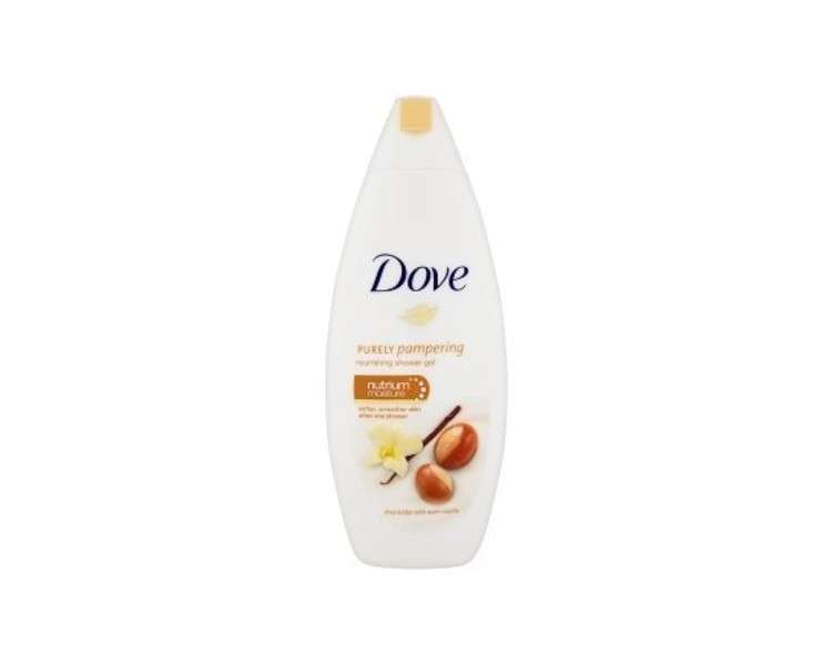 Dove Nourishing and Restore Body Wash 500ml/19.9oz Purely Pampering Shea Butter with Warm Vanilla 500ml