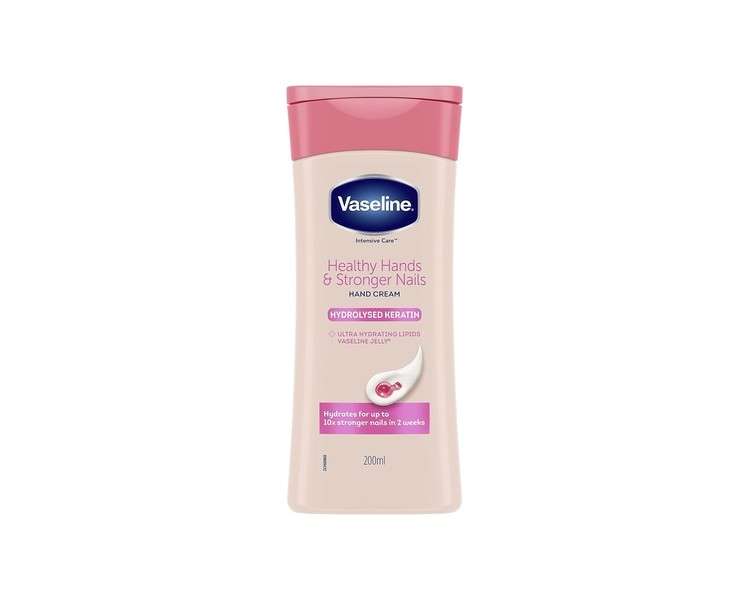 Vaseline Healthy Hand and Stronger Nails Hand Cream - 200ml