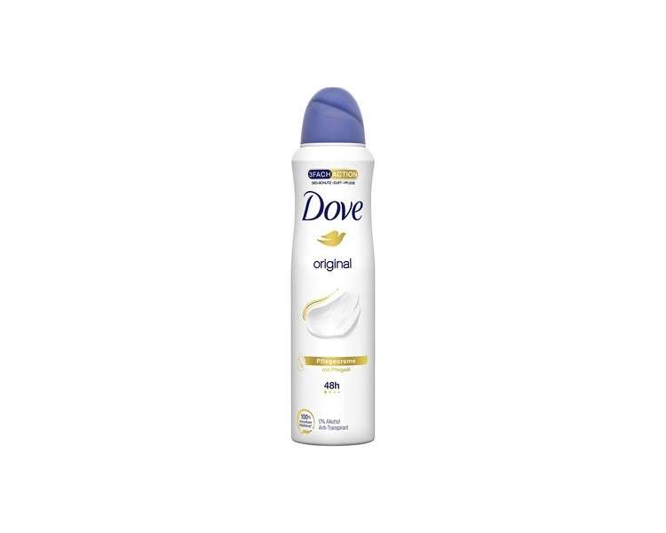 Dove Original Anti-Transpirant Deodorant Spray with 48 Hour Protection and Triple Action 150ml