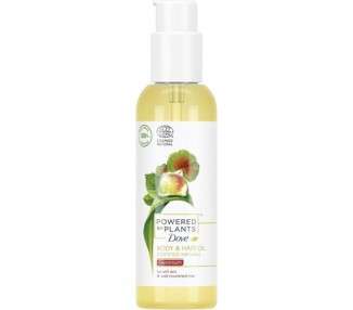 Dove Powered by Plants Body & Hair Oil Geranium with Plant-Based Ingredients for Soft Skin and Nourished Hair 100ml