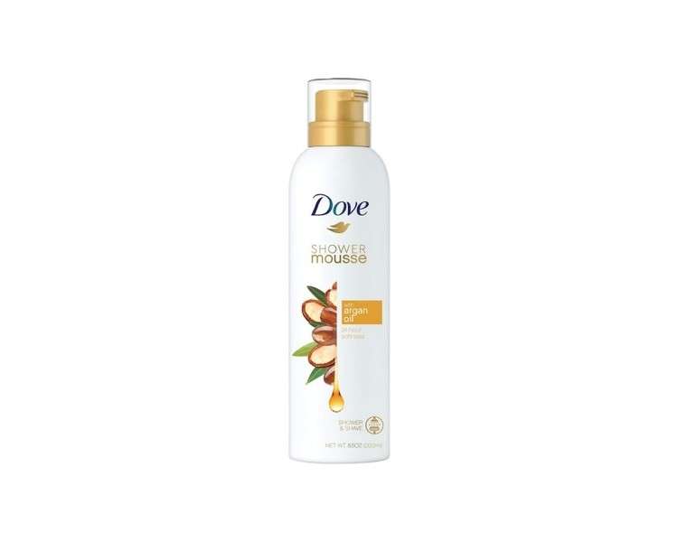 Dove Argan Oil Shower Mousse 200ml