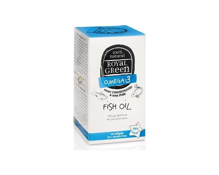 Royal Green Fish Oil Softgels 60