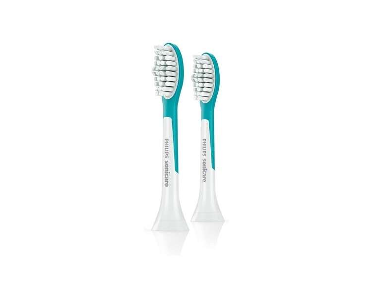 Philips HX6042 Sonicare Standard Sonic Toothbrush Heads for Kids 2 Pack White Small