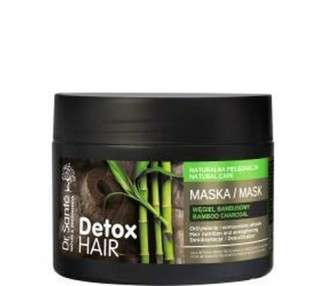 Dr. Sante Detox Hair Mask with Regenerating Bamboo Charcoal 300ml