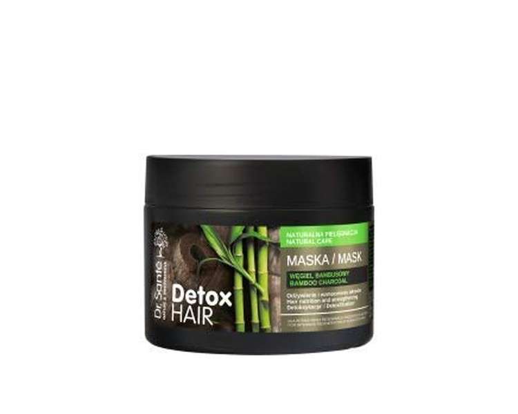 Dr. Sante Detox Hair Mask with Regenerating Bamboo Charcoal 300ml