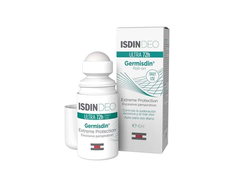 ISDIN Germisdin 72h Anti-perspirant Deodorant Controls Excess Sweating and Odor 40ml