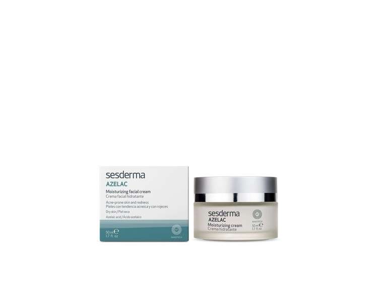 Sesderma Azelac Moisturizing Cream for Sensitive Skin with Pigmentation Spots Azelaic Acid Vitamin E Reduces Redness