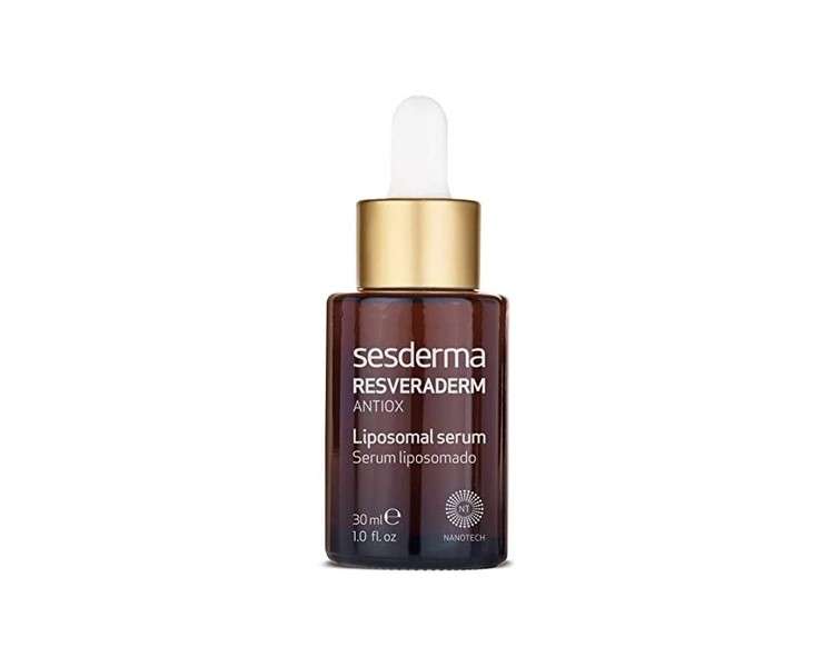 Sesderma RESVERADERM Liposomal Serum Antioxidant Anti-Wrinkle Luminosity Booster Skin Plumping Anti-Aging Skin Repair Resveratrol Hyaluronic Serum 30ml