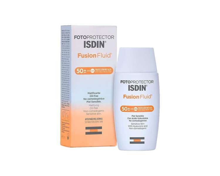 ISDIN Fusion Fluid SPF 50+ Facial Sun Cream 50ml