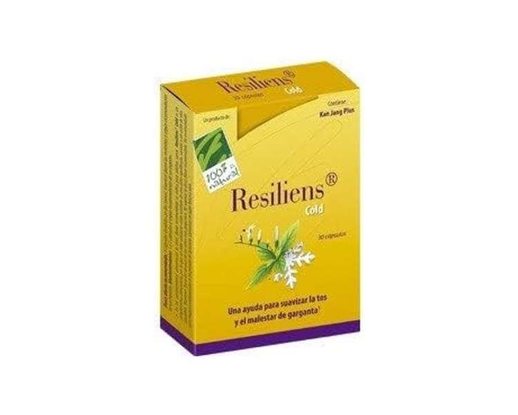 Nutricosmetics 100% Natural Resiliens Cold 30 Capsules