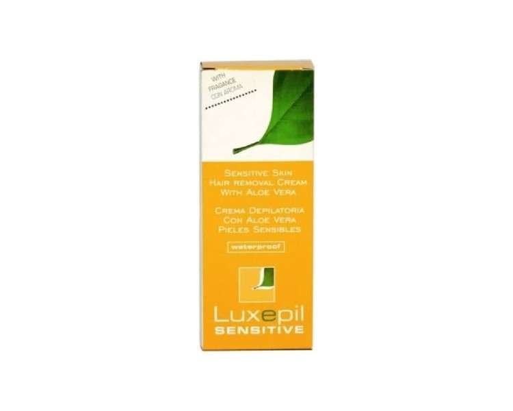 Luxepil Cr Depil Sensitive 150ml + Spatula 150ml