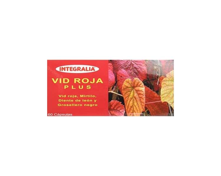 Integralia Cap. Plus Red Vine 60 Capsules