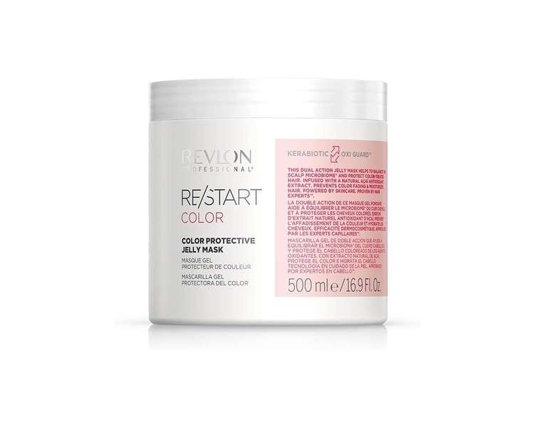 RE/START Color Protective Jelly Mask 500ml Colour Enhancing Hair Treatment with Natural Acai Extract