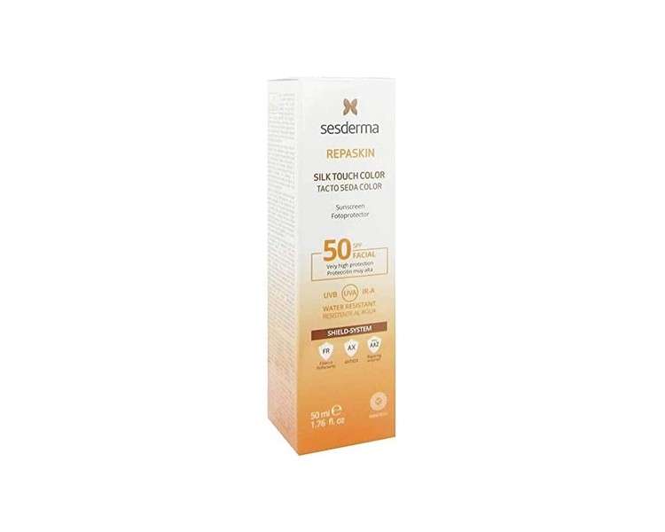 REPASKIN Facial SPF50 Silk Touch with Color 50ml