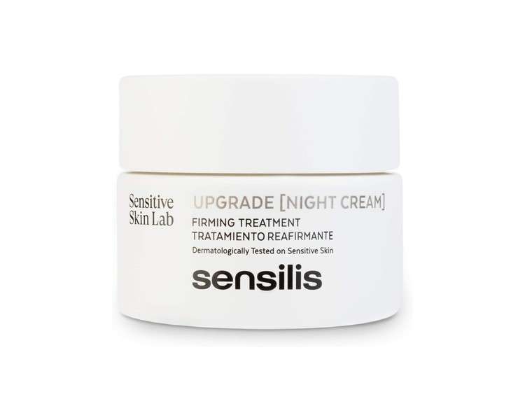 Sensilis Upgrade Firming Regenerating and Anti-Ageing Night Cream for Sensitive Skin 50ml