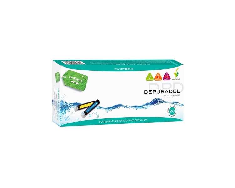 Nova Diet Depuradel 20 Ampoules