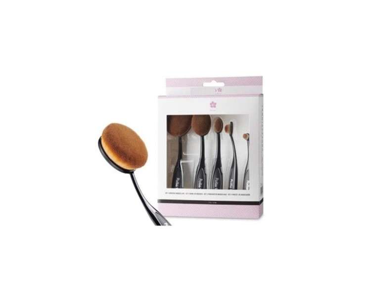 Eurostil Makeup Set 5 Brushes - Pack of 5