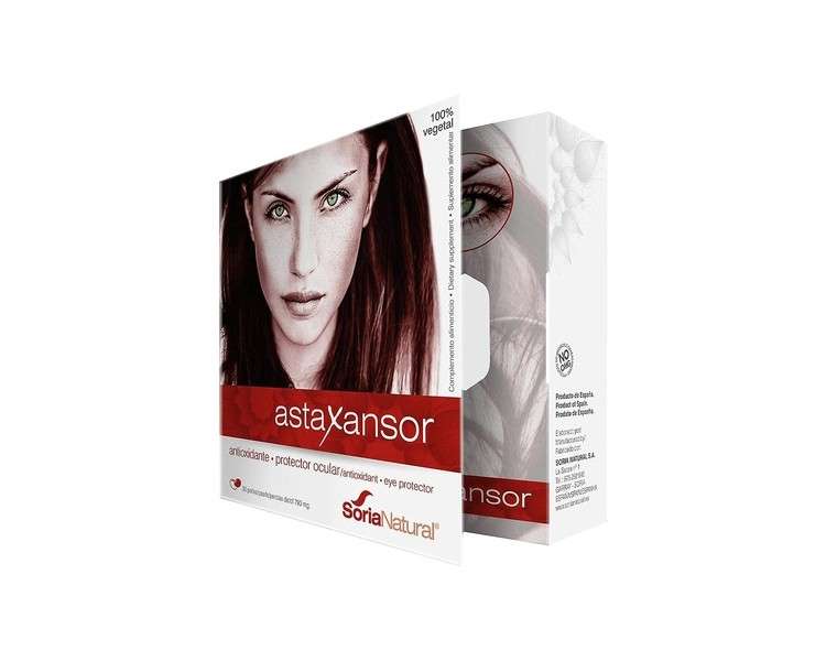 Soria Natural Astaxansor 30 Capsules