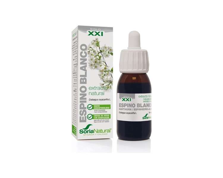 Soria Natural White Hawthorn Natural Extract 50ml