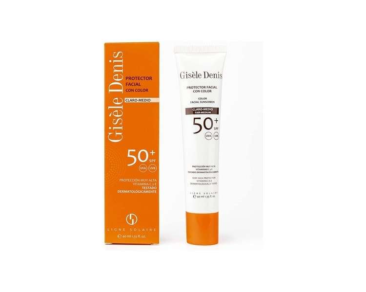 Gisèle Denis Color Facial Sunscreen SPF50+ Fair/Medium 40ml