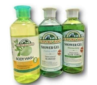 Corpore Sano Shower Gel Body Wash No Parabens Silicones Certified Bio Extract