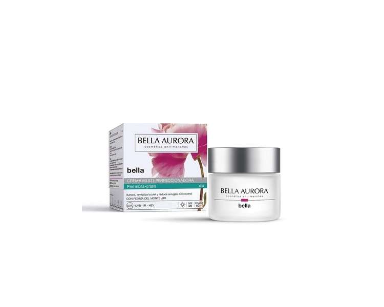 Bella Aurora Anti-Aging Day Cream for Combination Skin 50ml - Bella