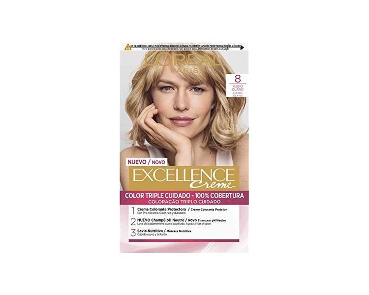 L'Oréal Paris Excellence Crema N.8 One size