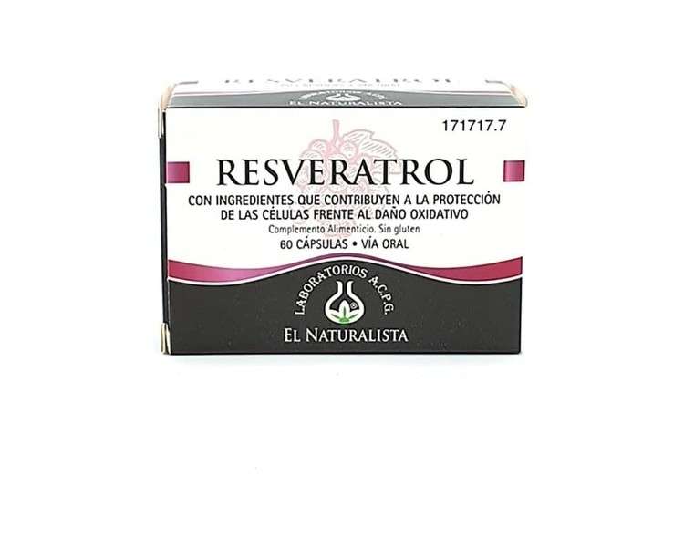Resveratrol 60 Naturalist Capsules