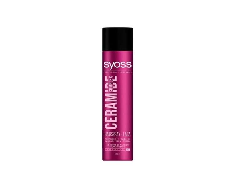 Syoss Ceramide Complex Ultra Strong Hairspray 400ml