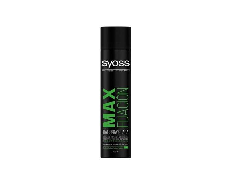 Syoss Max Hold Hairspray 400ml