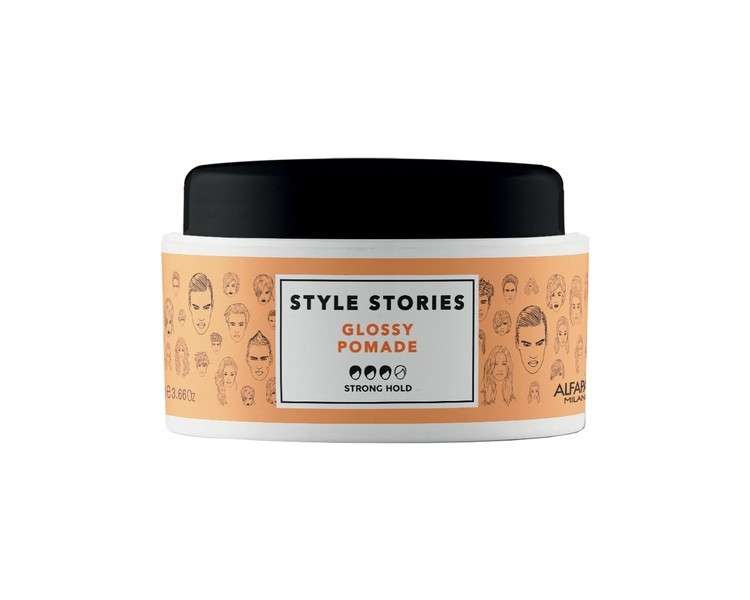 Alfaparf Milano Style Stories Glossy Pomade 0.13kg