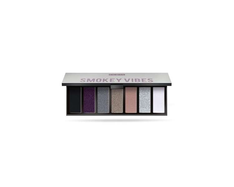 Pupa Make Up Stories Comp 7 Multi-Finish Eyeshadows Palette Smokey Vibes - 002