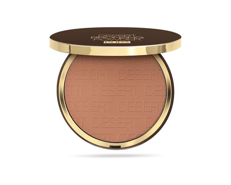 Pupa Milano Desert Bronzing Powder 002 Honey Gold for Women 29.8ml