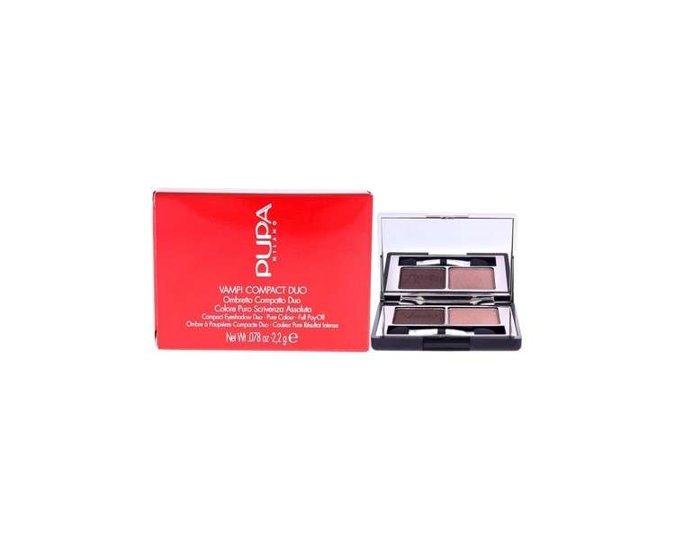 Pupa Vamp! Compact Duo 004 Bronze Amber 2,2gr