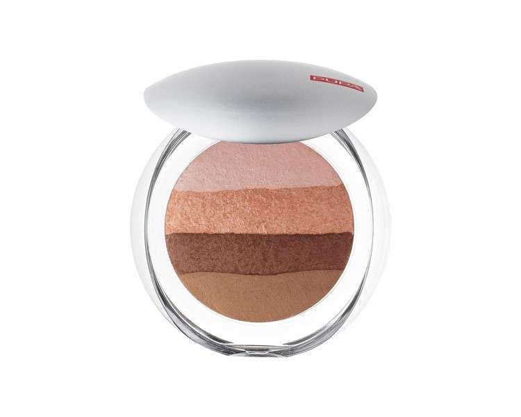 Pupa Blush Luminys Baked All Over 02 Stripes Natural