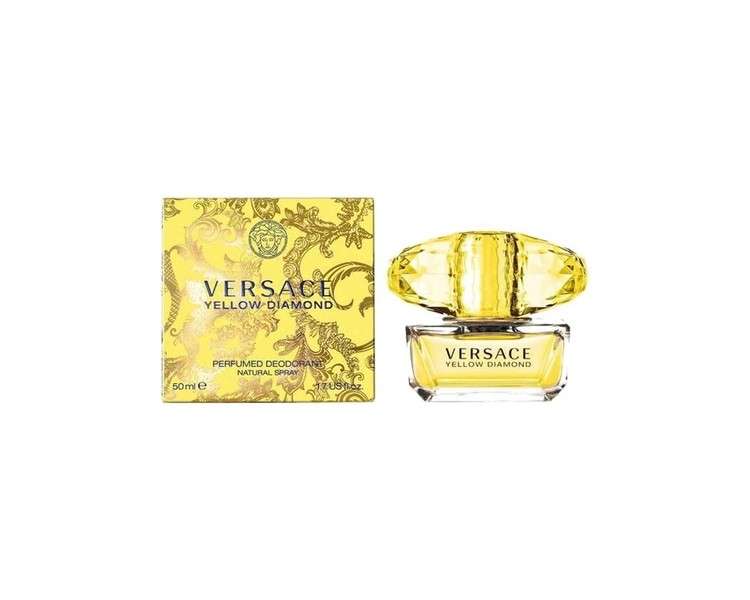 Versace Yellow Diamond Ladies Perfumed Deodorant Natural Spray 50ml