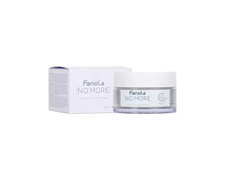 Fanola The Styling Mask Maintain Styling for Longer Time and Reduce Drying Time for Healthier and Vital Hair 2 Minutes Exposure Time 200ml