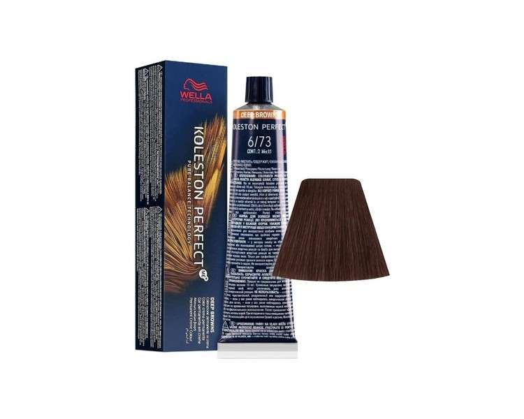 Wella Koleston Perfect Me+ 6/73 Deep Browns 60ml