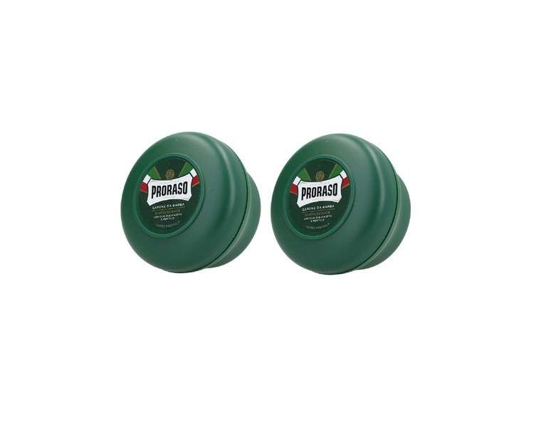 Proraso Green Shaving Soap in Round Pot 150ml