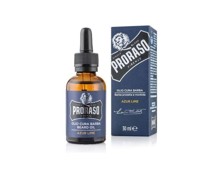 Proraso Beard Oil Azur Lime 30ml