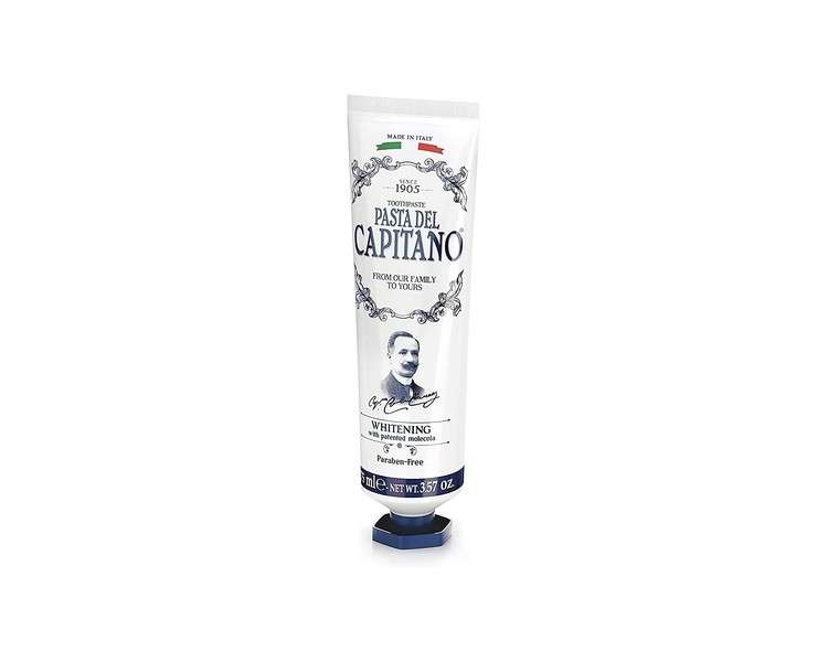 Pasta del Capitano 1905 Whitening Toothpaste 75ml