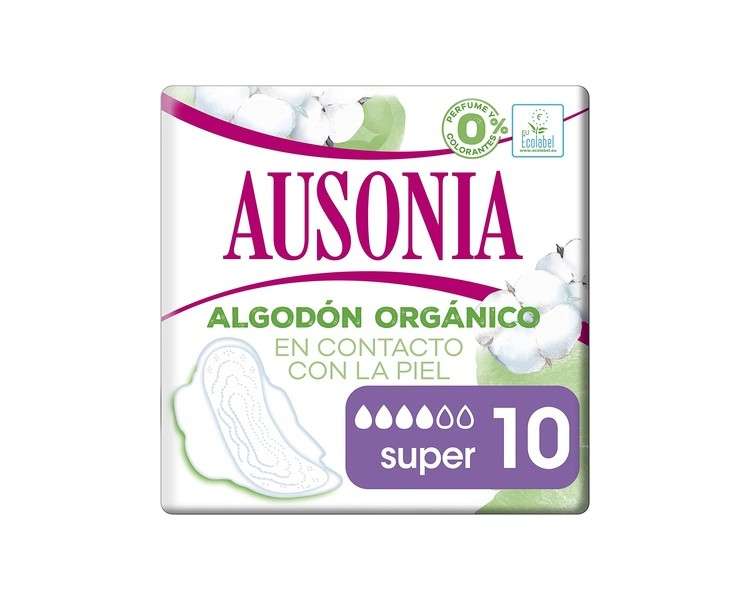 Ausonia Cotton Protection Super Size 2 Sanitary Pads with Wings 10